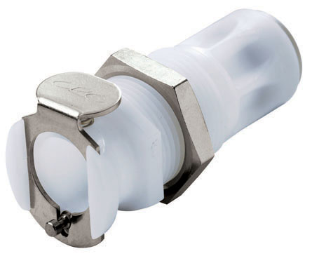 PLC11004 PLC11004 - Kupplung Acetal Schott/JG Steckanschluss 6,4 mm ohne Absperrung
