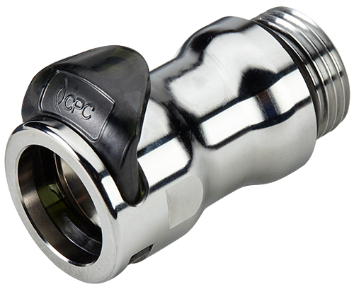 LQ8D31012 LQ8D31012 - Kupplung MS-VC mit AG 3/4" BSPP mit Absperrung, Non-Spill