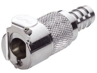 76400 - Kupplung MS-VC mit Schlauchtülle 9,5 mm ohne Absperrung, NSF (LC17006 NSF)