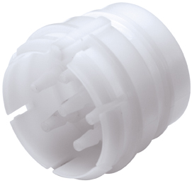 SXF42M3 SXF42M3 - Sechsfachverb. Stecker Acetal, Schott mit 3,0 mm Acetal Kuppl. Einsätzen ohne Absperrung