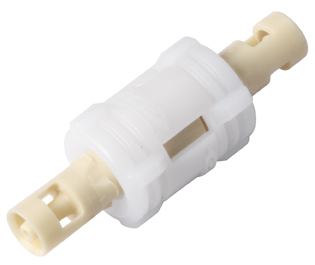 SMC0112 SMC0112 - Submini.-Kupplung komplett, Polypropylen 1,6 mm Schlauchtüllen ohne Absperrung